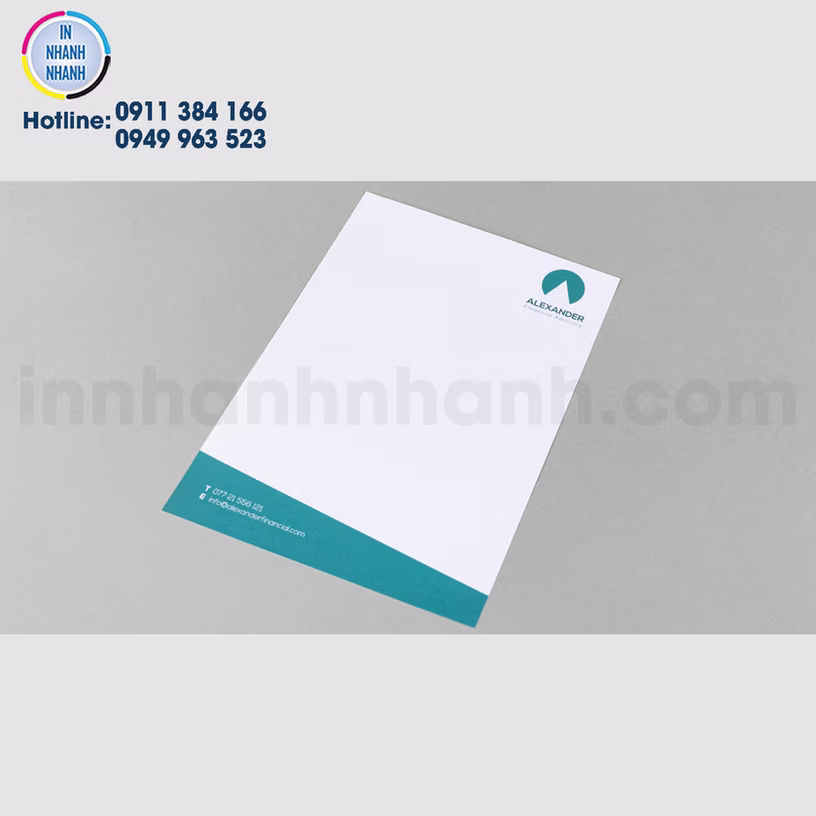 IN GIẤY TIÊU ĐỀ CÔNG TY