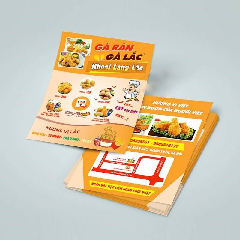 In tờ rơi quận 3 giá rẻ.