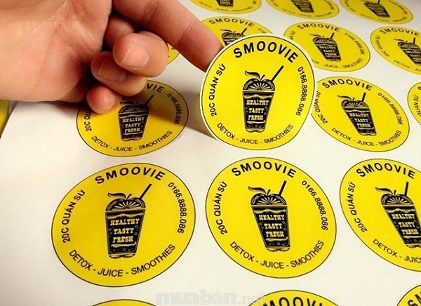 Dịch vụ in tem nhãn giá rẻ Bình Dương chuyên nghiệp, uy tín