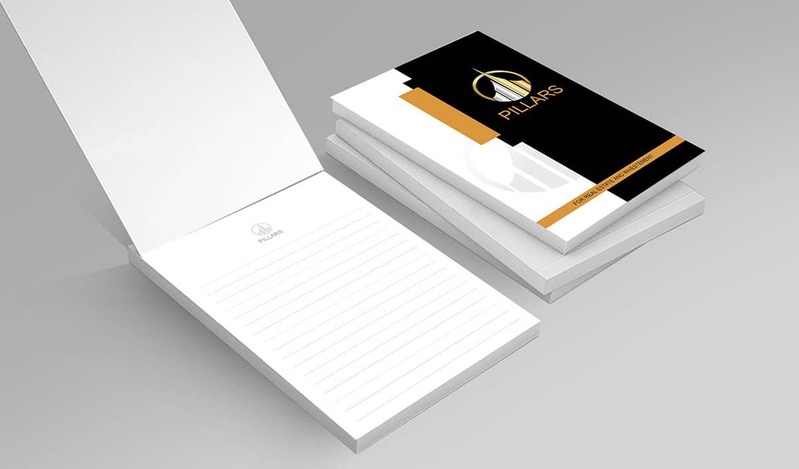 Mẫu giấy ghi chú dành cho doanh nghiệp hoạt động trong lĩnh vực xây dựng