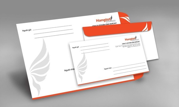 Phong bì dành cho doanh nghiệp với thiết kế hiện đại