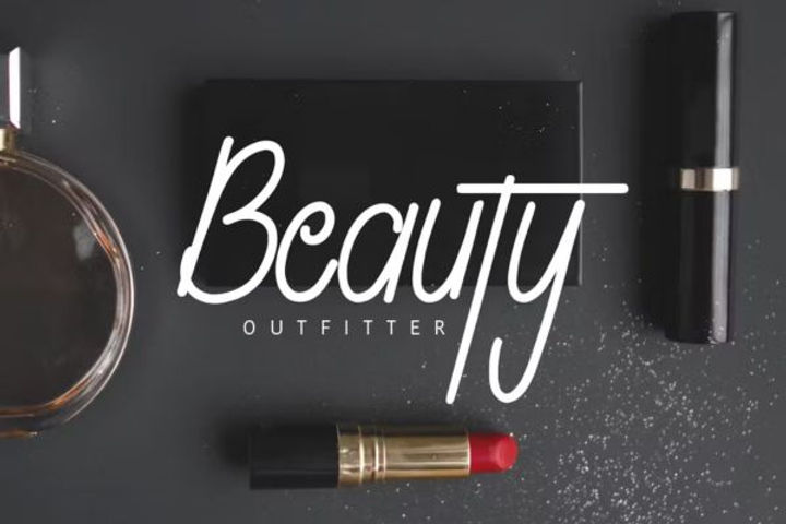 Font chữ Stantic Typeface mềm mại