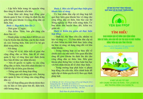 Mẫu tờ rơi bảo vệ môi trường, biến đổi khí hậu