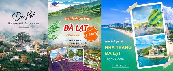 Thông điệp trên poster quảng cáo du lịch phải ngắn gọn nhưng vẫn ấn tượng