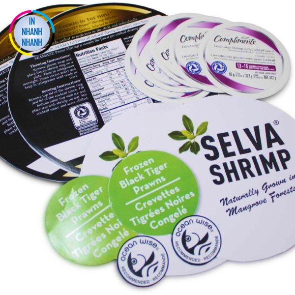 Mẫu in decal bao bì sản phẩm